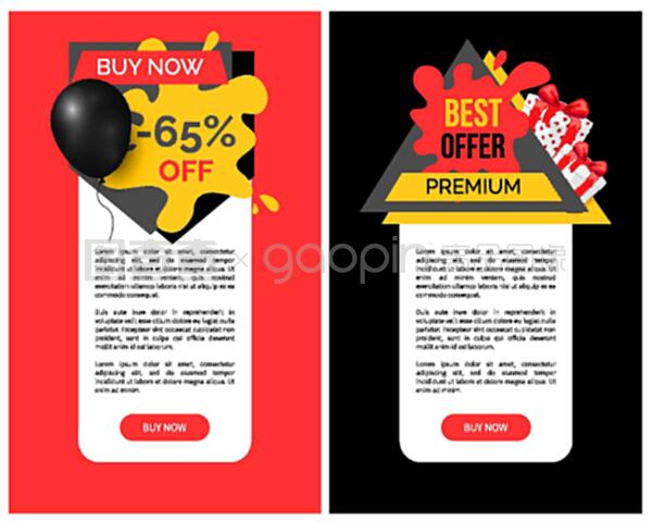 最好的折扣和產品,65%的銷售矢量網站模板?，F在的盒子在商店和商店購買,有促銷和建議。